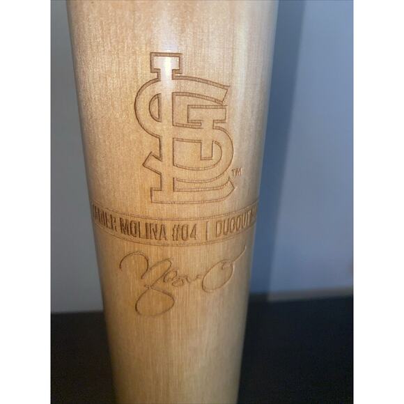 Yadier Molina All Star Dugout Mug MLB Officially Licensed Bat St Louis Cardinals - Picture 4 of 10
